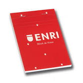 Bloc Espiral Estándar Liso 80H 90g | Enri 2000, S,A, | Cartón | Formato Estándar | Pack 10 Unidades